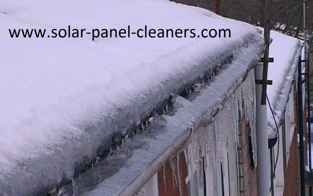 Winter Snow & Ice Dams Can Damage Your Solar Panels & Roof